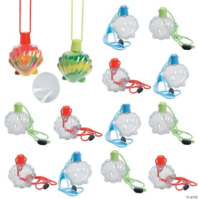 Sea Shell Sand Art Bottle Necklaces