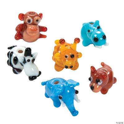 Zoo Animal Lampwork Beads