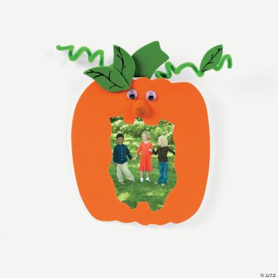 Jack-O’-Lantern Photo Frame Magnet Craft Kit