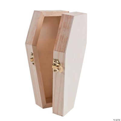 Design Your Own Unfinished Wood Coffin