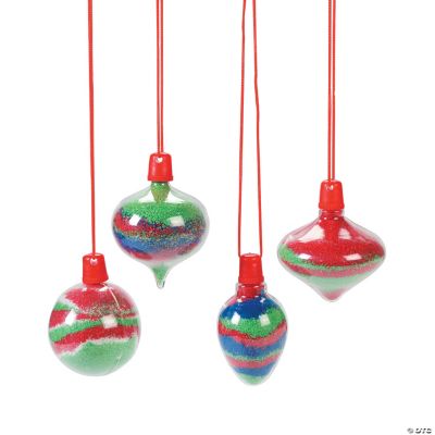 Ornament Sand Art Bottle Necklaces
