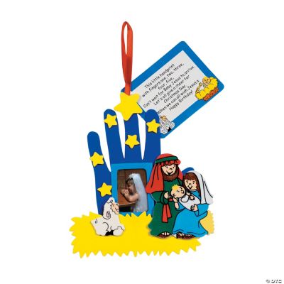 Child Of God Handprint Photo Frame Ornament Craft Kit