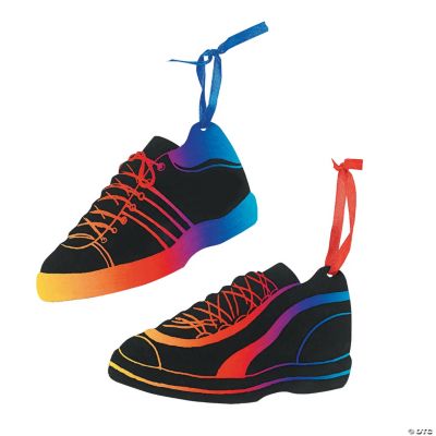 Magic Color Scratch Tennis Shoe Ornaments