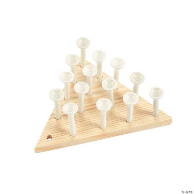 DIY Unfinished Wood Peg Games