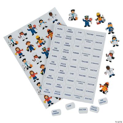 Career Self-Adhesive Foam Shapes