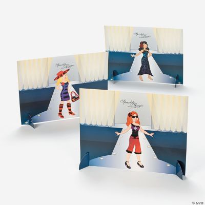 Magic Color Scratch Fashion Stand-Ups