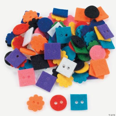 Felt Button Assortment