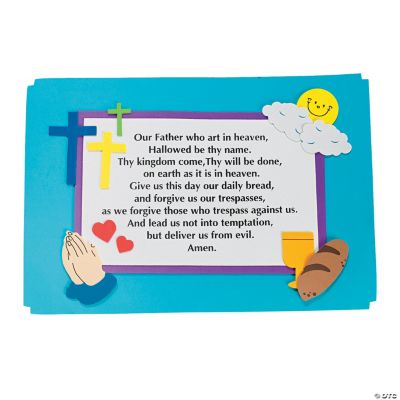 The Lord’s Prayer Place Mat Craft Kit