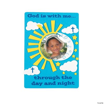 “God Is With Me” Photo Frame Magnet Craft Kit