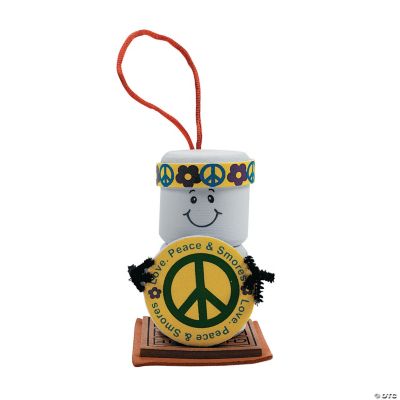 “Love, Peace & Smores” Ornament Craft Kit