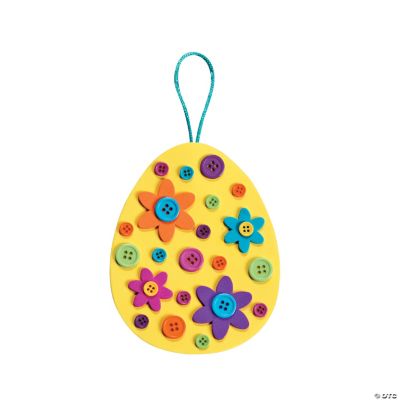 Egg Button Ornament Craft Kit