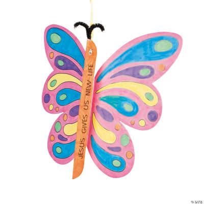 Color Your Own Good News Butterfly