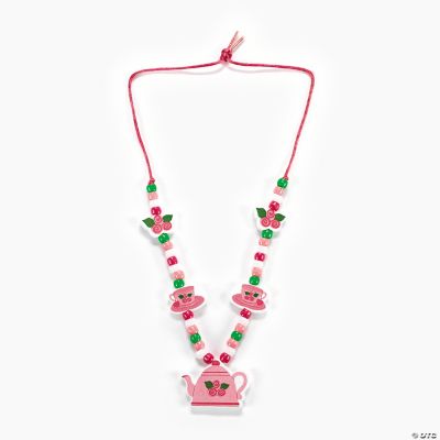 Teapot Necklace Craft Kit