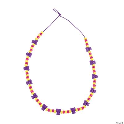 Beaded Teddy Bear Necklace Craft Kit