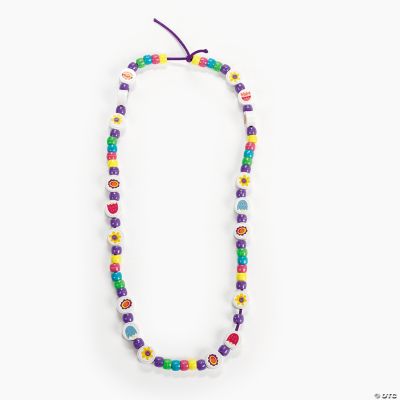 Beaded Spring Flower Necklace Craft Kit