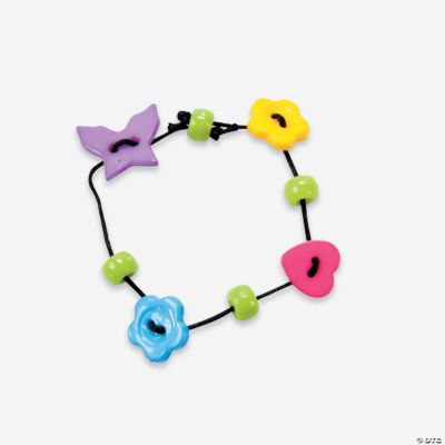 Jumbo Button Bracelet Craft Kit