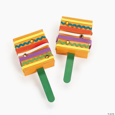 Make Your Own Maracas Craft Kit Oriental Trading Discontinued