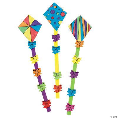 Color Your Own Kite Bookmarks