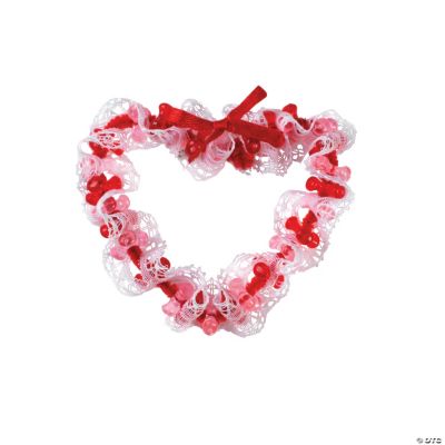 Red Tri-Bead Heart Pin Craft Kit