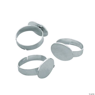 Silvertone Flat Rings