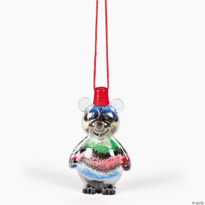 Panda Sand Art Bottle Necklaces