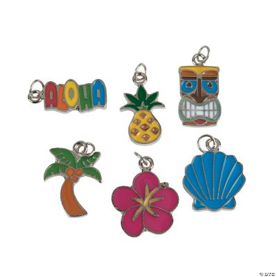 Luau Enamel Charms
