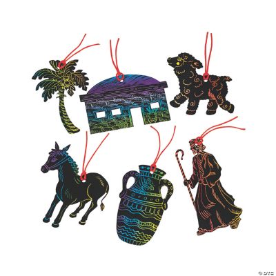 Magic Color Scratch Nazareth Ornaments