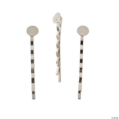 Silvertone Flat Bobby Pins