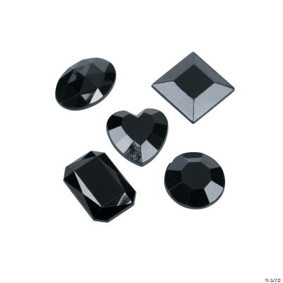 Black Adhesive Jewels