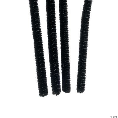 Black Chenille Stems Oriental Trading