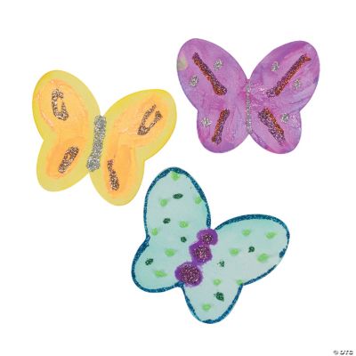 DIY Cotton Butterflies