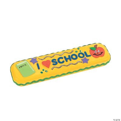 DIY White Pencil Cases