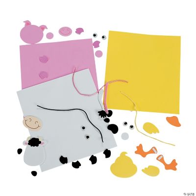 Farm Animal Handprint Craft Kit Oriental Trading