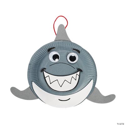 Paper Plate Shark Craft Kit