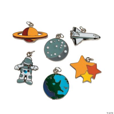 Space Enamel Charms