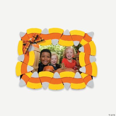 Candy Corn Photo Frame Magnet Craft Kit