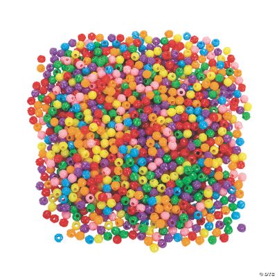 Rosebud-Shaped Pony Bead Assortment