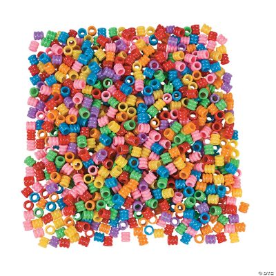 Spiral Pony Bead Assortment - 6mm