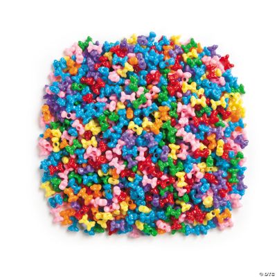 Ribbon Bow-Shaped Pony Bead Assortment