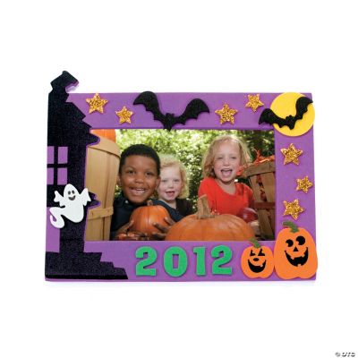 “2012” Halloween Photo Frame Magnet Craft Kit
