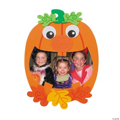 Pumpkin Photo Frame Magnet Craft Kit