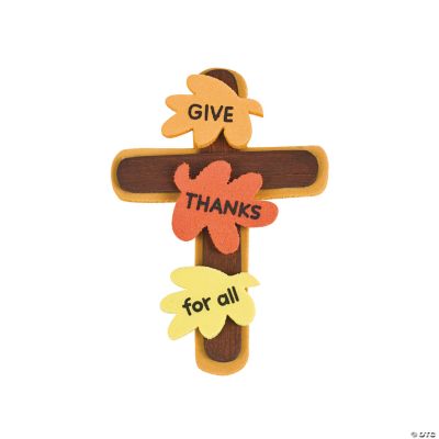 “Give Thanks” Cross Pin Craft Kit