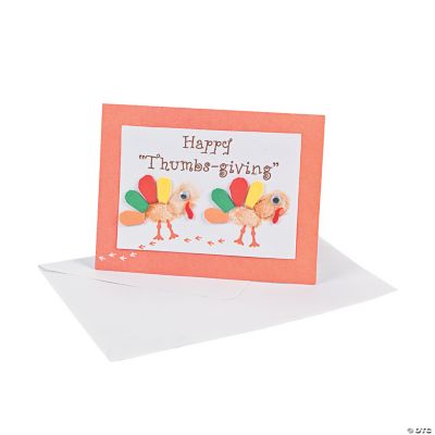 “Happy Thumbs-Giving” Card Craft Kit