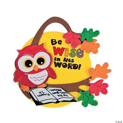 Inspirational Wise Owl Ornament Craft Kit