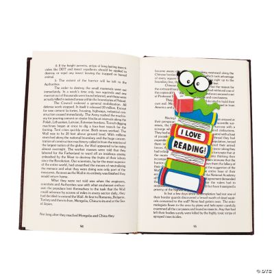 12 “I Love Reading” Bookmarks Craft Kit