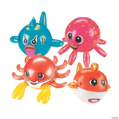 Inflatable Ocean Creature-Shaped Beach Balls