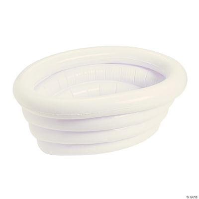 White Inflatable Tub Cooler