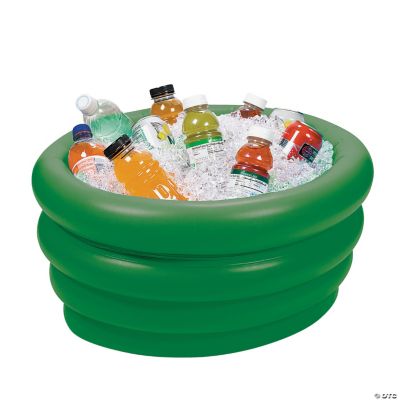 Green Inflatable Tub Cooler Oriental Trading Discontinued
