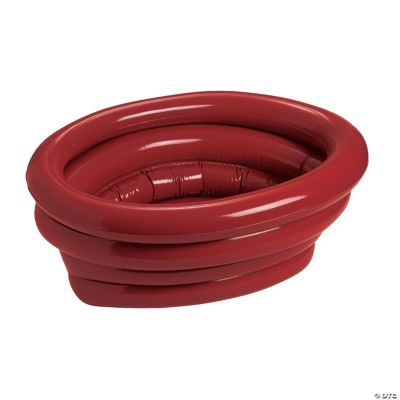 Burgundy Inflatable Tub Cooler