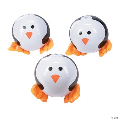 Inflatable Penguin Beach Balls